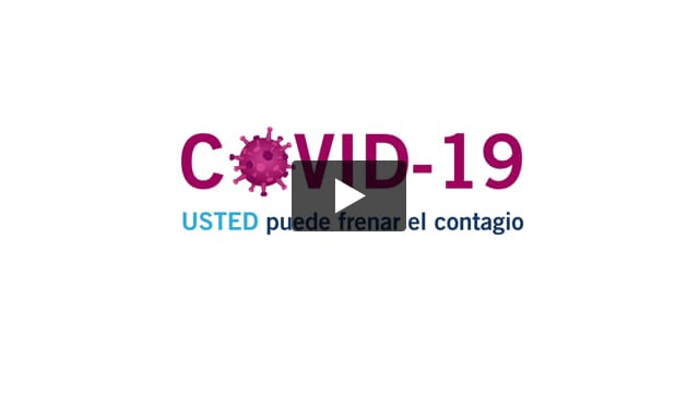 Coronavirus (COVID-19): USTED puede frenar el contagio