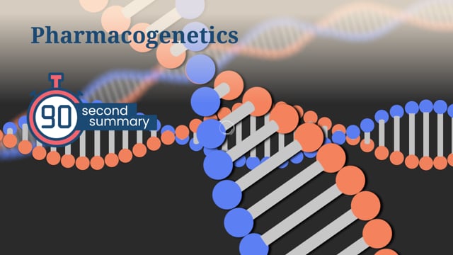 90-Second Summary: Pharmacogenetics